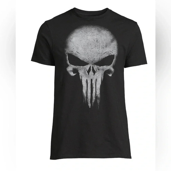 The Punisher Men's and Big Men's Graphic Tee - Picture 1 of 5
